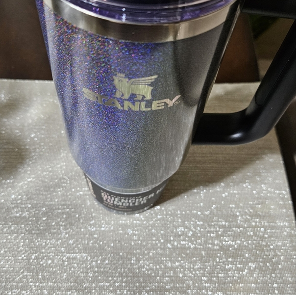 Midnight Glitz Stanley 30 oz Quencher Tumbler - Picture 4 of 5